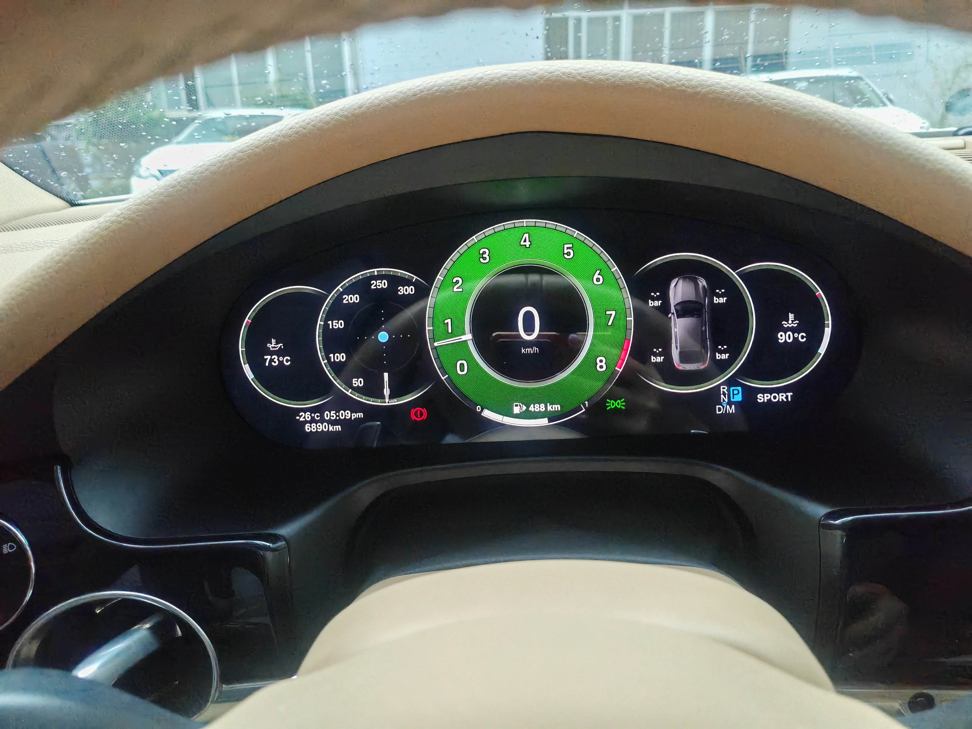 Фото ЖК-панель приборов для Porsche Panamera 2010-2016: цифровая приборная панель, спидометр, виртуальный дисплей, обновление панели приборов. №5