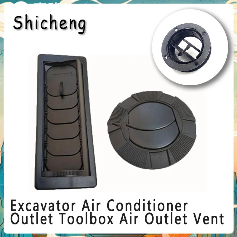 Outlet Toolbox Air Outlet Vent Excavator Interior Parts