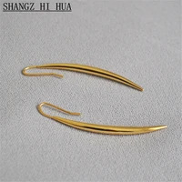 europe and the united states trend of the new simple metal earrings for the femininity of fashion personality jewelry gifts