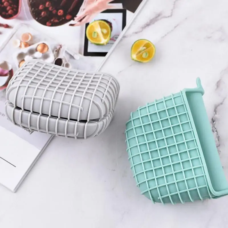 

Thicken Oven Anti-Scald Glove Silicone Heat Insulation Gloves Microwave Baking Anti-slip Mitt Pan Pot Clips Kitchen Accessories