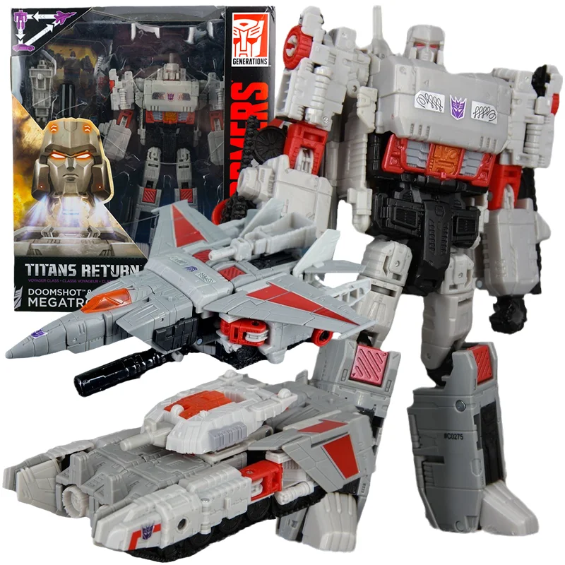 

Hasbro Genuine Transformers Toys Tians Return Megatron Anime Action Figure Deformation Robot Toys For Boys Kids Christmas Gift