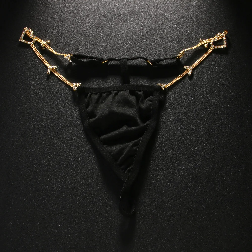 Stonefans сексуальные металлические бусины-цепочки со стразами полые сердечки