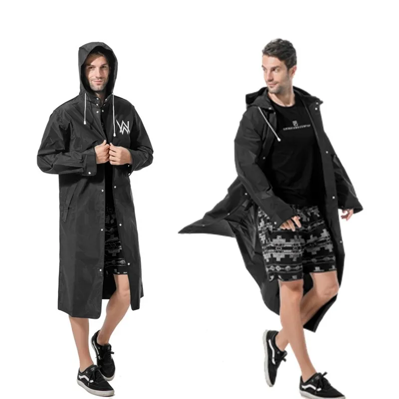 Women And Man Cool Outdoor Hiking Work And School Adult Rain Coat