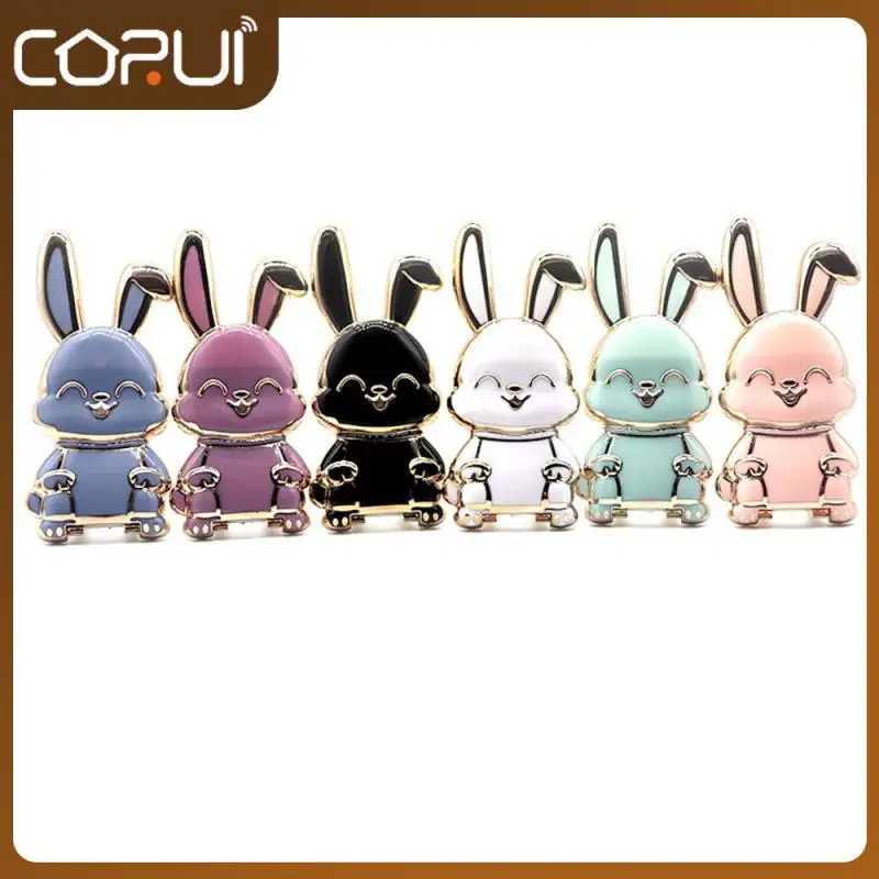 

Cell Phone Holder Foldable Finger Ring Holder 3d Folding Cartoon Rabbit Ring Bracket Lazy Ring Bracket Mini Mobile Stand 2023new