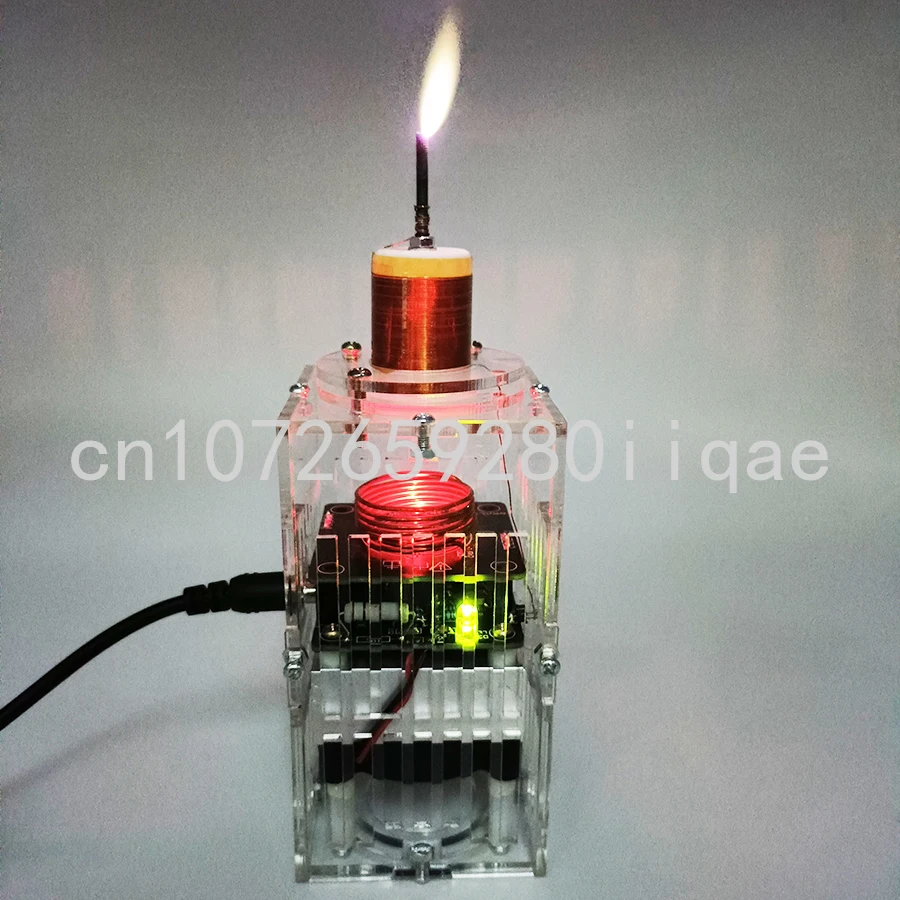 

Electronic Candle High Frequency Plasma Flame DIY Kit Tesla Coil DIY HFSSTC