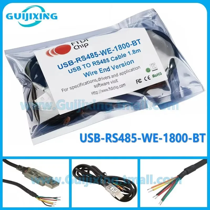 FTDI оригинальный импортный последовательный кабель UART USB-485-WE-1800-BT 5 В электронные