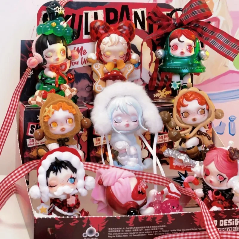 Подлинная фигурка Skullpanda Tell Me What You Want Series слепая коробка Let It Snow как I Wish Mystery Box