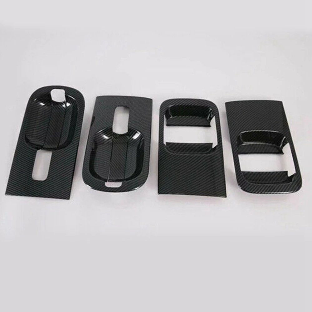 4 шт. для Hyundai H1 Grand Starex I800 ILoad/IMax стиль углеродного волокна дверная внешняя ручка