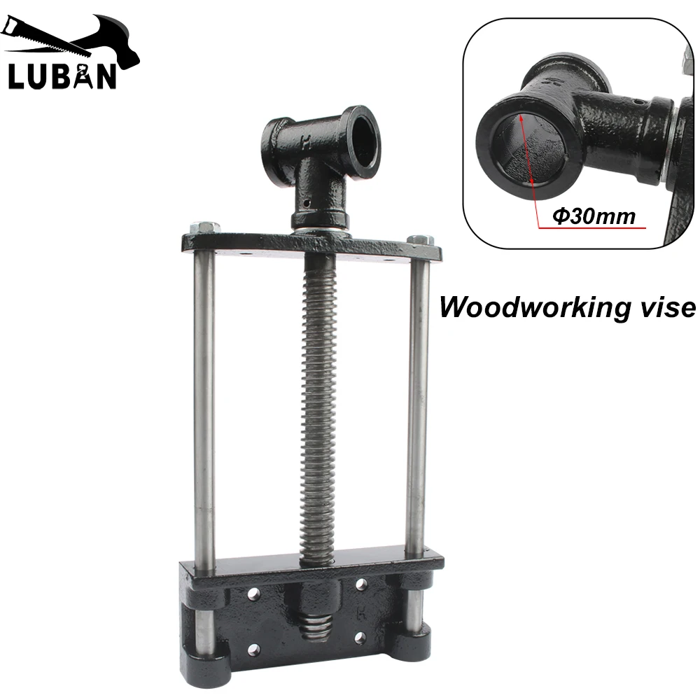 

Woodworking vise desk clamp woodworking clamps woodworking clamp the guide rods with handmade diy 136mm