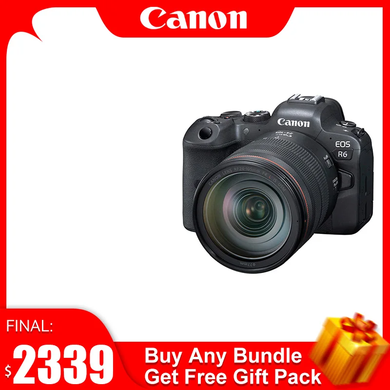 Полнокадровая флагманская профессиональная беззеркальная камера Canon EOS R6 20