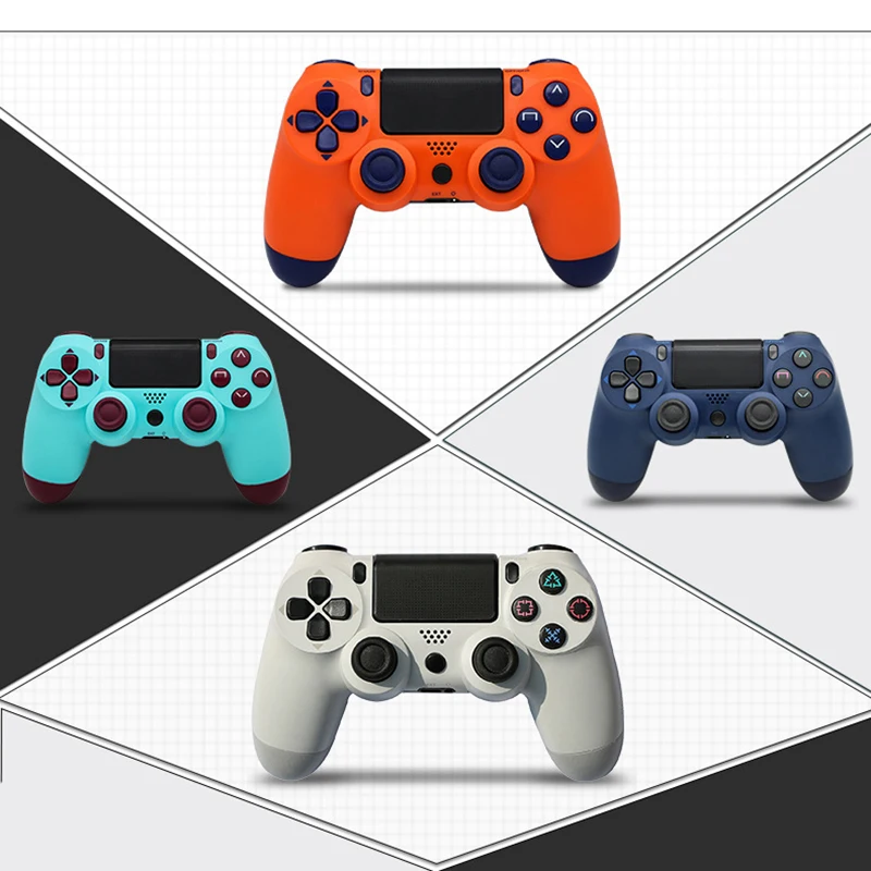 

Wireless Bluetooth Gamepad with Dual Vibration Gyroscope for Playstation 4 PS4 Joystick for Phone Console Game Handle Controller