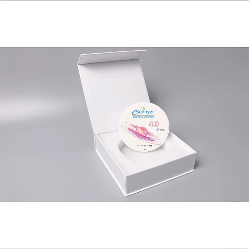 Sunnyzir Dental Laboratory Supplies 4D Zirconio Multilayer Dentale  Zirconia Block