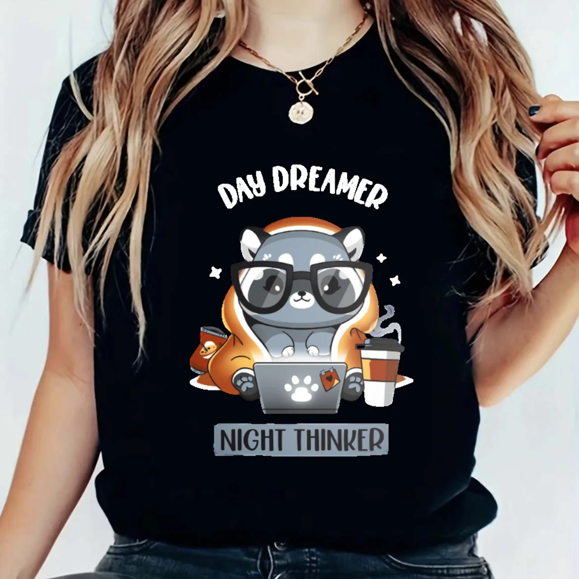 

Простая и повседневная женская футболка с принтом, одежда, уличная футболка с рисунком кошки, Повседневная модная женская забавная футболка с коротким рукавом