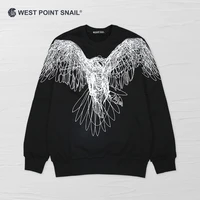 men women sweatshirts flying eagle graphic couple hoodies spring autumn fashion casual long sleeve pullovers streetwear clothes
