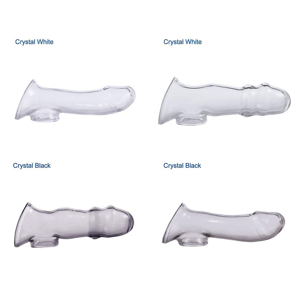 Удлинитель пениса презерватив с задержкой эякуляции многоразовый удлинитель