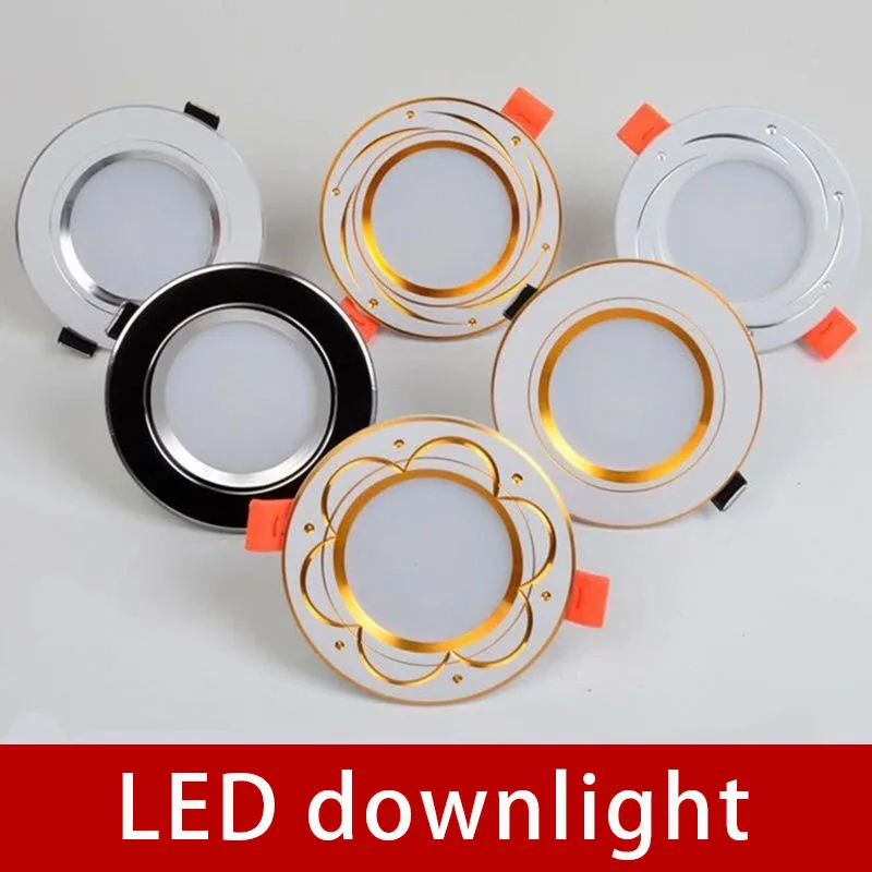 

Точечный светодиодный светильник, 220 В, 3 Вт, 5 Вт, 7 Вт, 9 Вт, 12 Вт