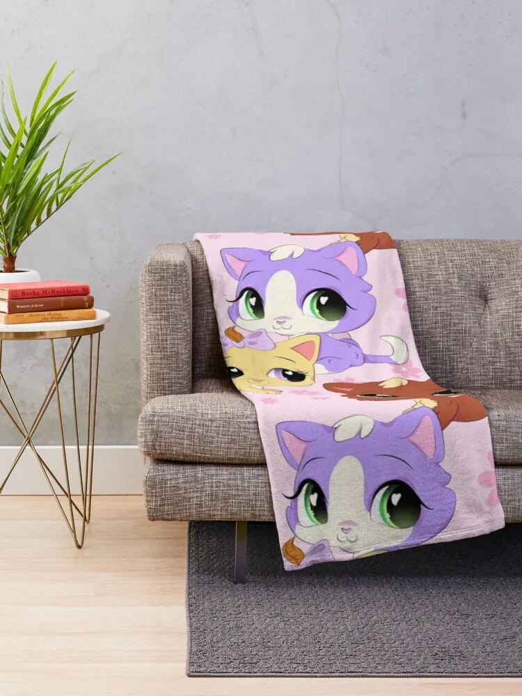 Одеяло для котят Lps одеяло малышей роскошное многофункциональное