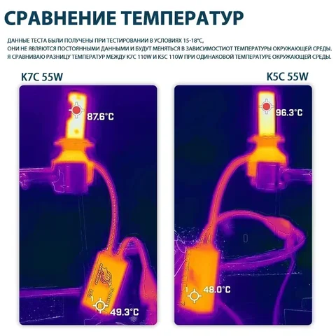 DAWNKNIGHT K7C 4300K H7 H4 H11 Светодиодная лампа 3 медных трубки Светодиодные фонари для автомобиля H1 HB3 9005 HB4 9006 12 В Светодиодная лампа для фар