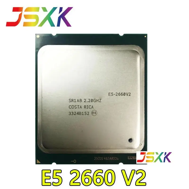 Для б/у процессора Intel Xeon E5 2660 V2 SR1AB, 10 ядер, 2,20 ГГц, 25 Мб, 95 Вт