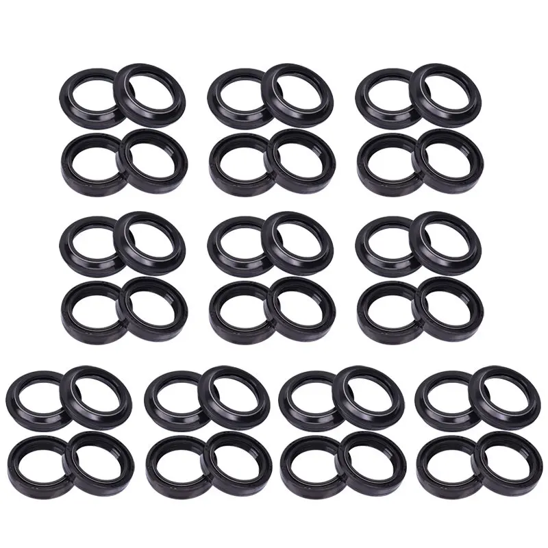 

47X58X11 Motorcycle Front Damper Oil Seal Dust Cover For Honda CR250R 2-Stroke CRF250R Motocross 47mm CRF250X Enduro Off-Road