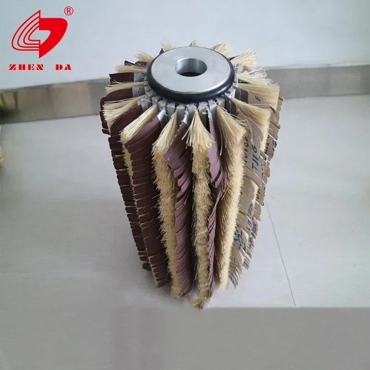 Волоконная шлифовальная машина Tampico роликовая щетка для бумаги сизаля машинной