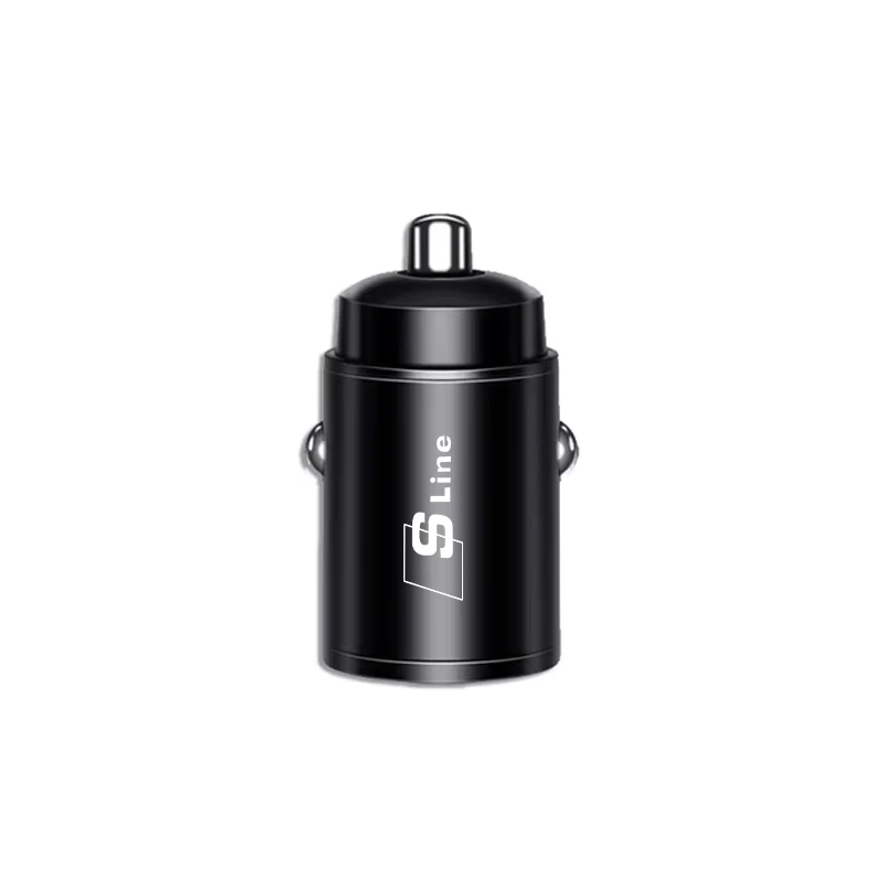 Автомобильное зарядное устройство мини-устройство для быстрой зарядки с кольцом