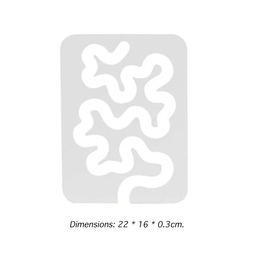 Профессиональная линейка для шитья специальная форма акриловые патчботы