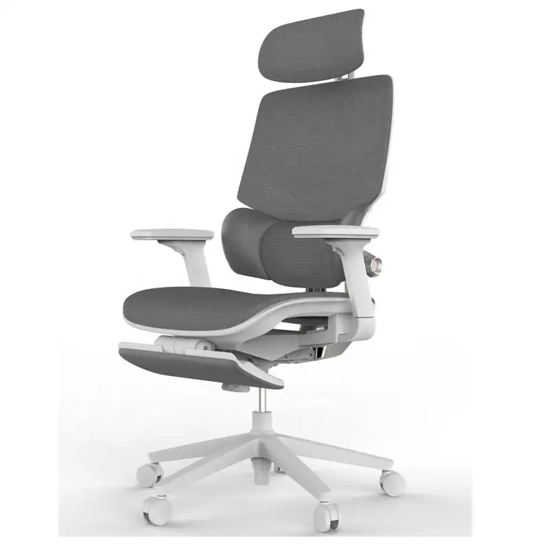 

Luxury cool executive boss mesh chair office chair with foot rest