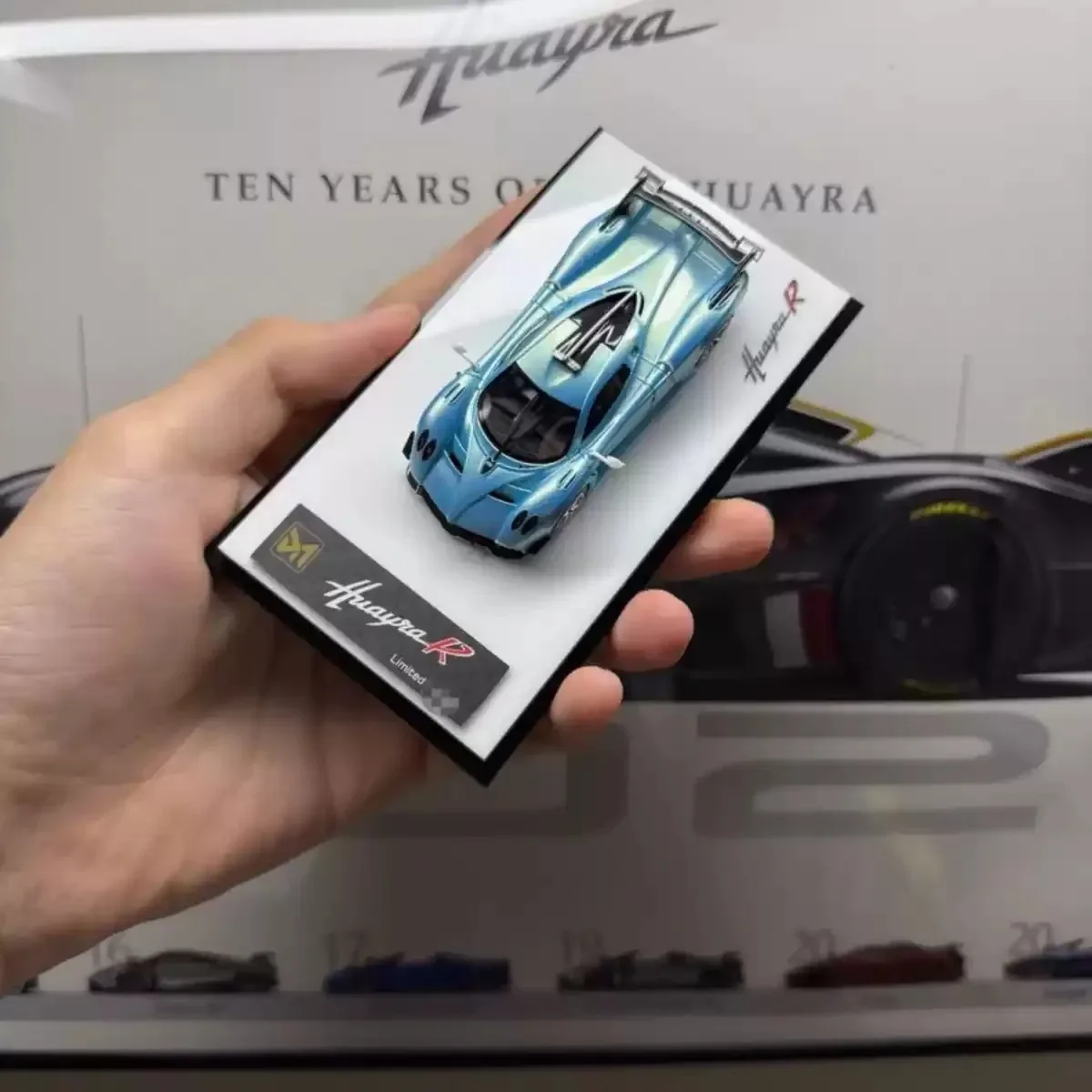 DMY 164 Huayra R Pagani Limited Edition 99 в наличии, коллекционная модель автомобиля из смолы и литого металла, рождественские подарки (art.: 3920da345b554) - 3920da345b554