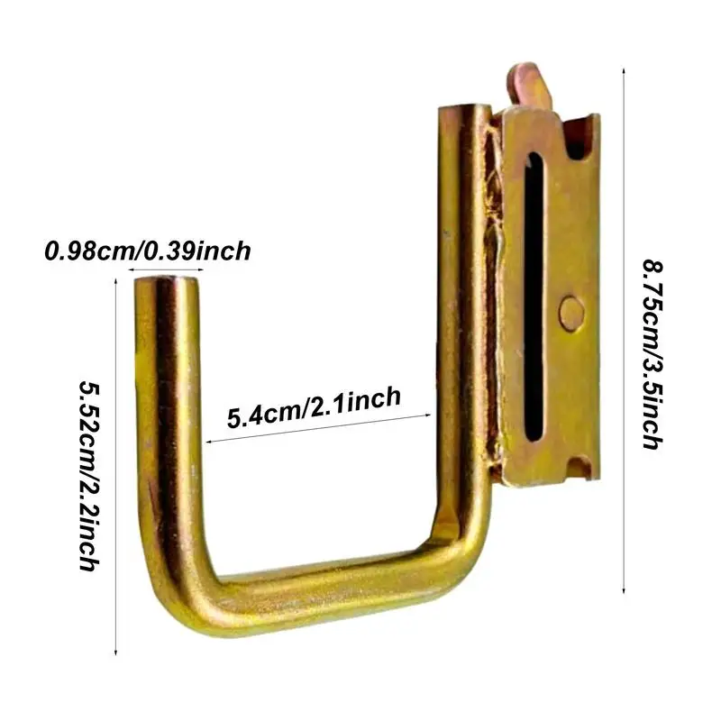Крючки для электронных дорожек 4 шт. оцинкованное железо держатель инструментов