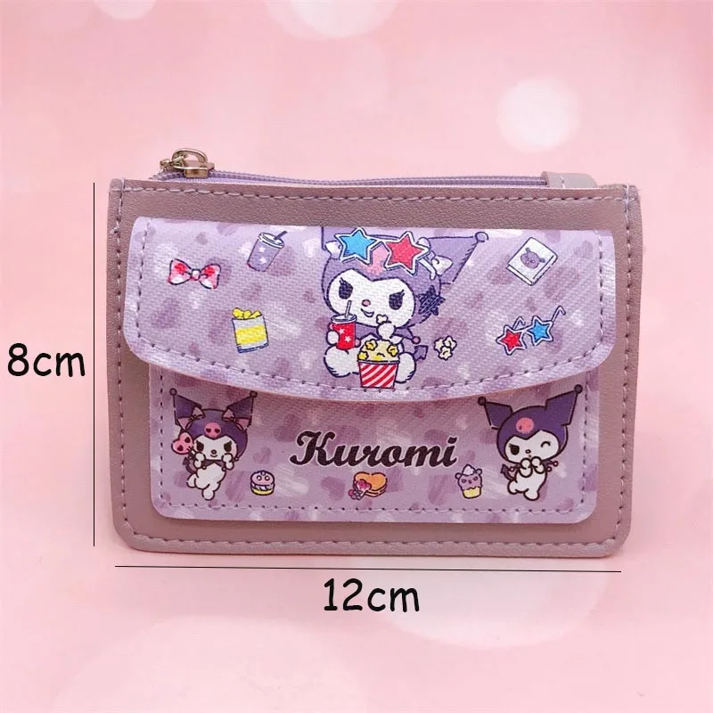8 шт./лот пенал Sanrio Melody Kuromi Kitty милый Hangyodon Почтовый Кошелек для монет держатель