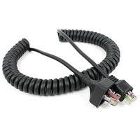 1pc microphone cable mic for kenwood tk 868g tk 768g tk 862g tk 8100 160cm cord