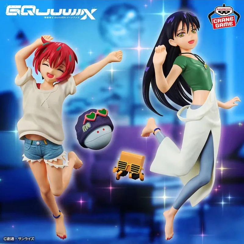 В наличии: Оригинальные коллекционные фигурки Bandai Banpresto Anime Gundam GQuuuuuuX Nyaan Machu, модель игрушки, подарок на день рождения TT (art.: 3920dc596010d) - 3920dc596010d