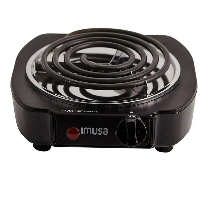 

Black Burner with Temperature Knob