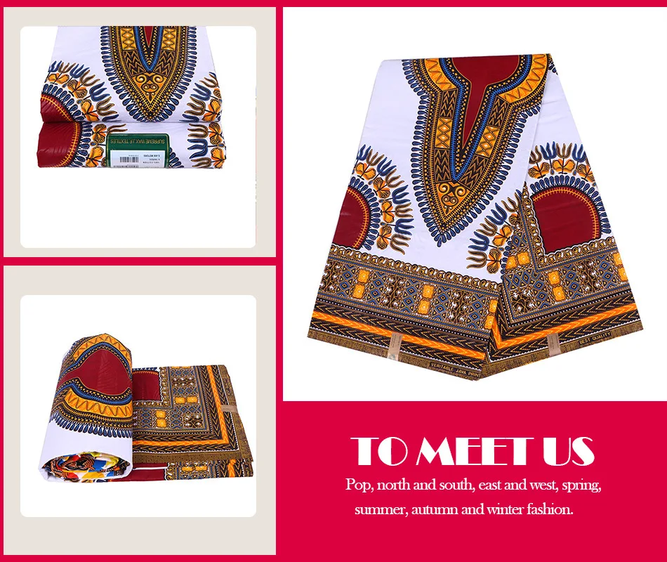 Весенняя Вощеная африканская ткань удобный хлопок Кент традиционный цветочный