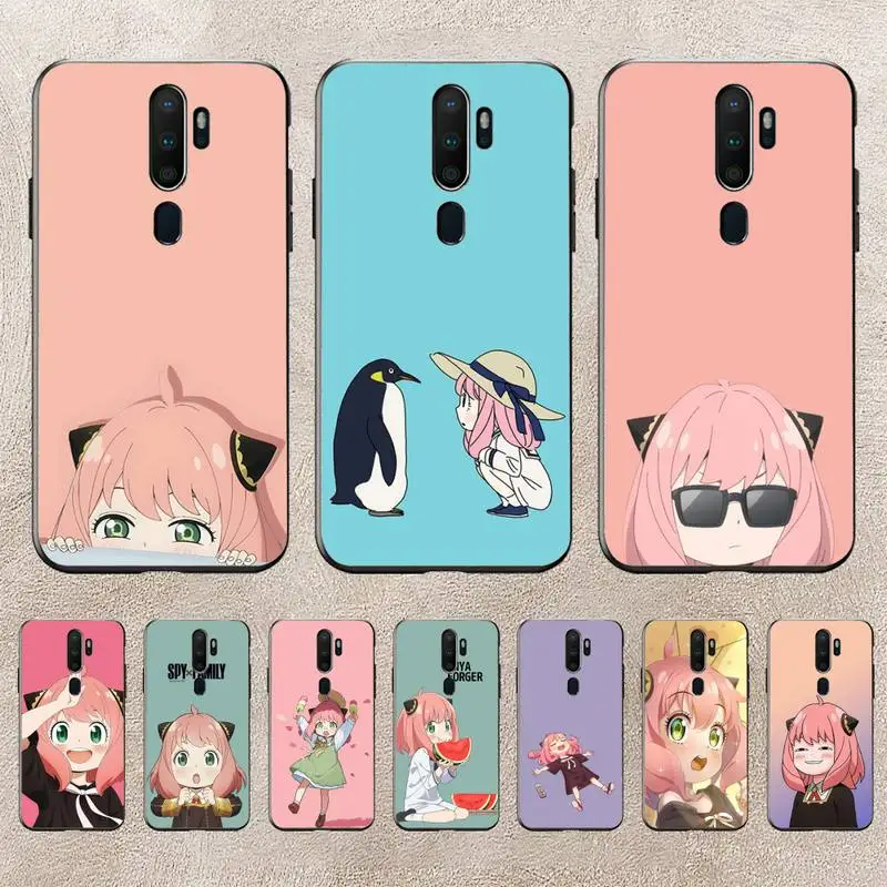 

Anime Spy X Family Anya Phone Case For Redmi 9A 8A 6A Note 9 8 10 11S 8T Pro K20 K30 K40 Pro PocoF3 Note11 5G Case