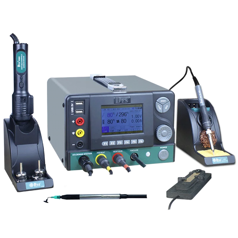

DES H95 hot air gun five-in-one desoldering station digital display constant temperature electric soldering iron