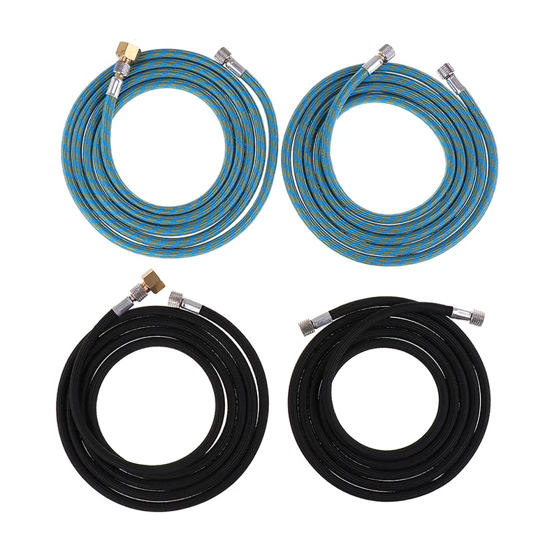 

Профессиональный шланг для аэрографа с нейлоновой оплеткой со стандартным фитингом 1/4 "* 1/8 м (1,8 фута) на одном конце