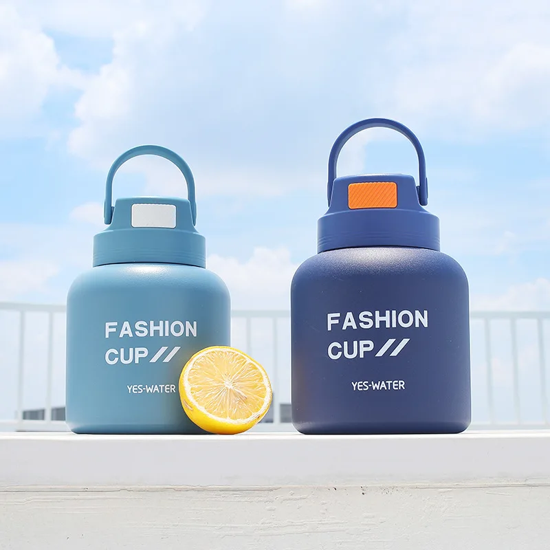 

Portable outdoor sports water and cold pot tide 304 stainless steel thermos pot pot pot