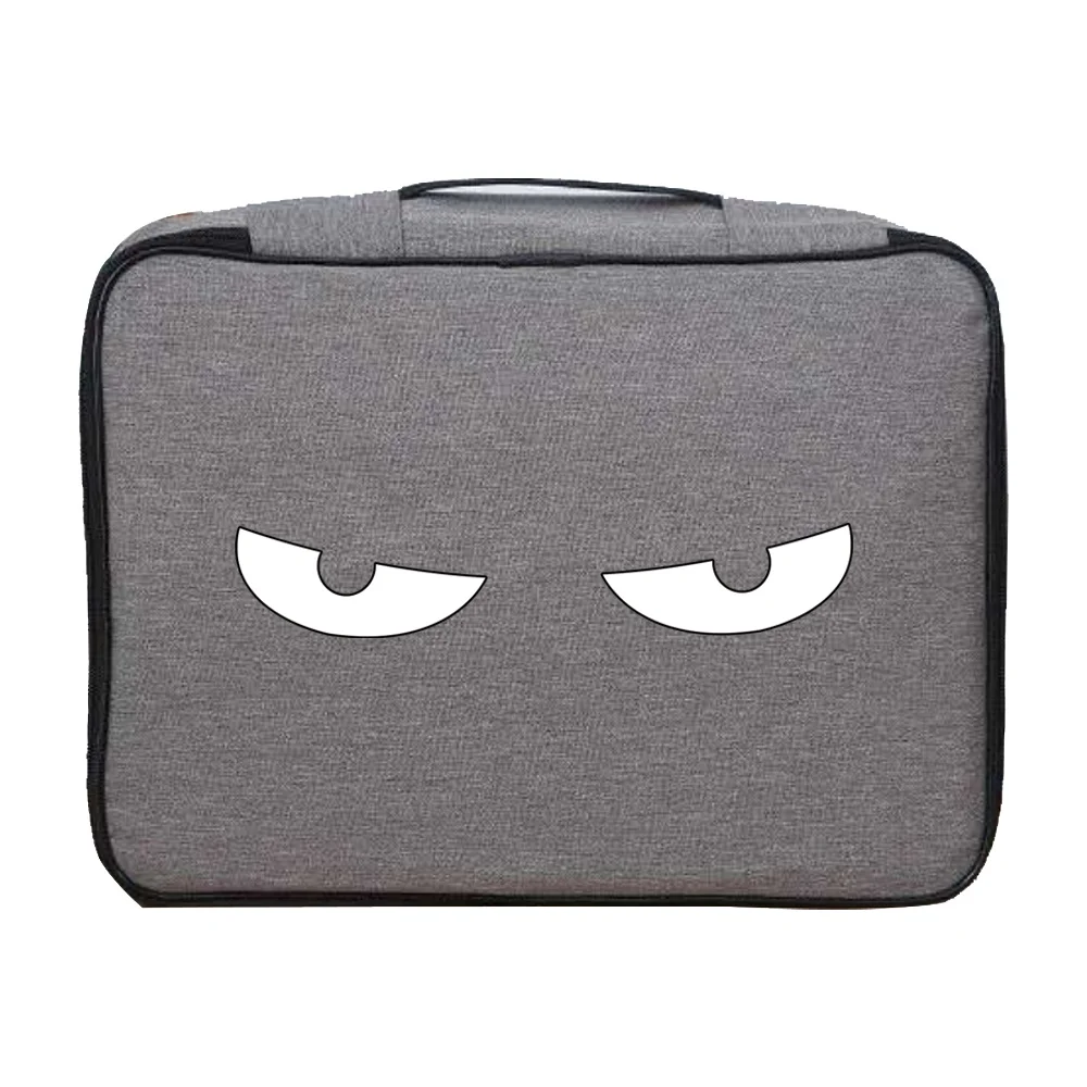 Organizer Case Unisex Outdoor Travel Luggage Credentials Passport Wallet Storage Bag Chest Print Waterproof File Holder Handbags