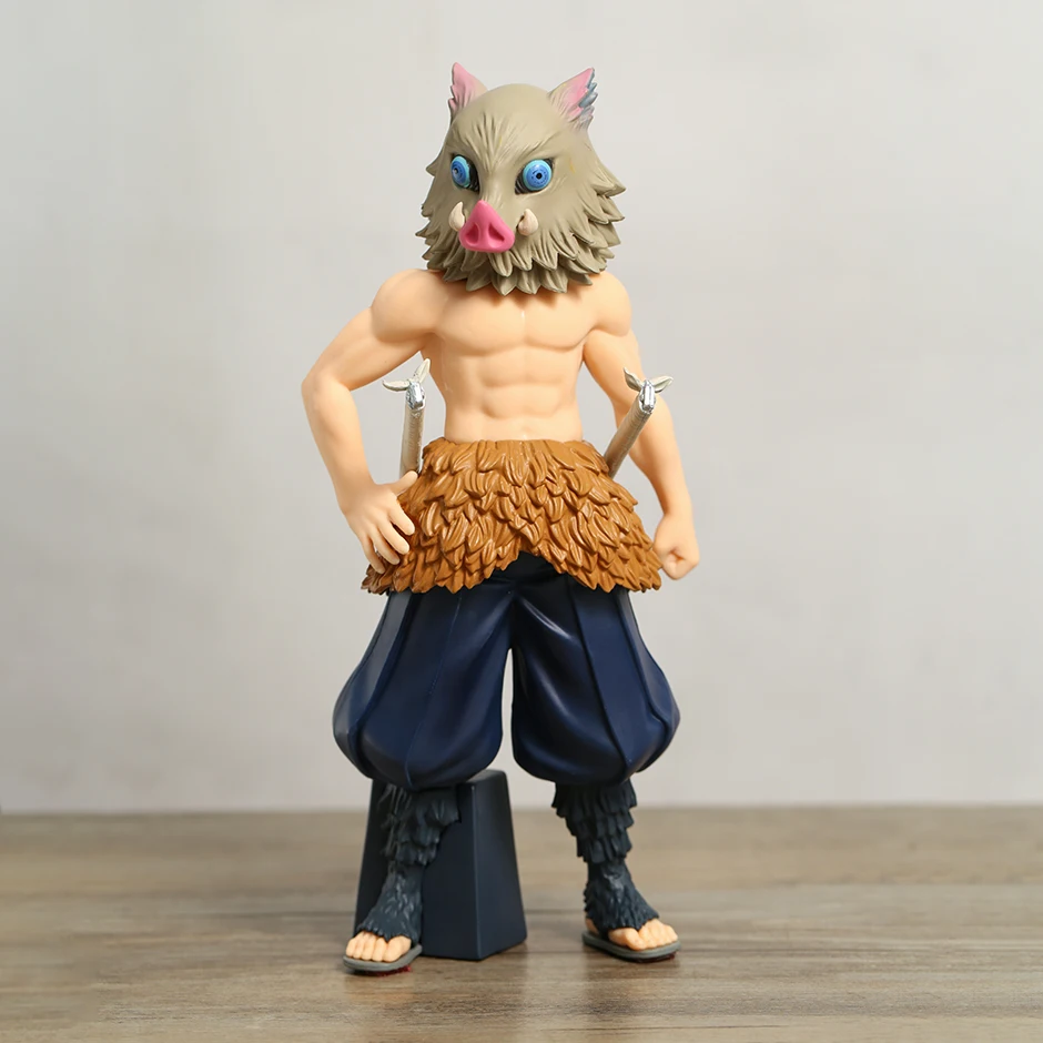 

Demon Slayer Hashibira Inosuke Zenitsu Agatsuma Kamado Tanjirou Nezuko Grandista PVC Figure Model Anime Collection Toy Gift