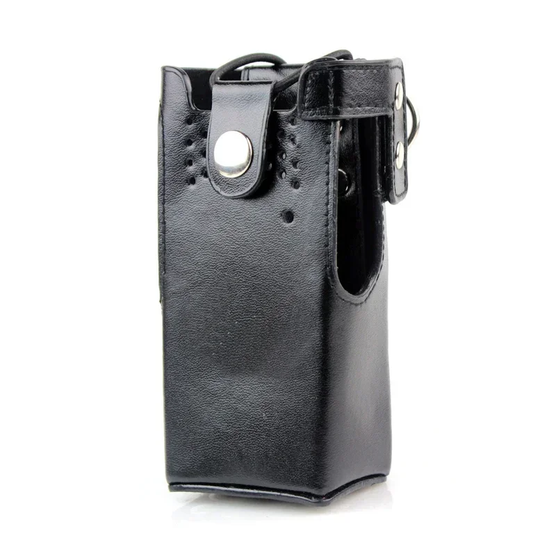 Жесткий кожаный чехол-кобура с зажимом для ремня Motorola GP3688 CP140 CP150 EP450 CP160 CP200 CP040