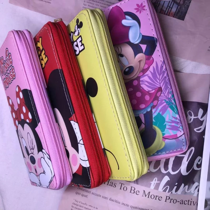 disney 2022 new mickey womens wallet luxury brand womens coin purse high quality multi card slot large capacity fashion wallet free global shipping