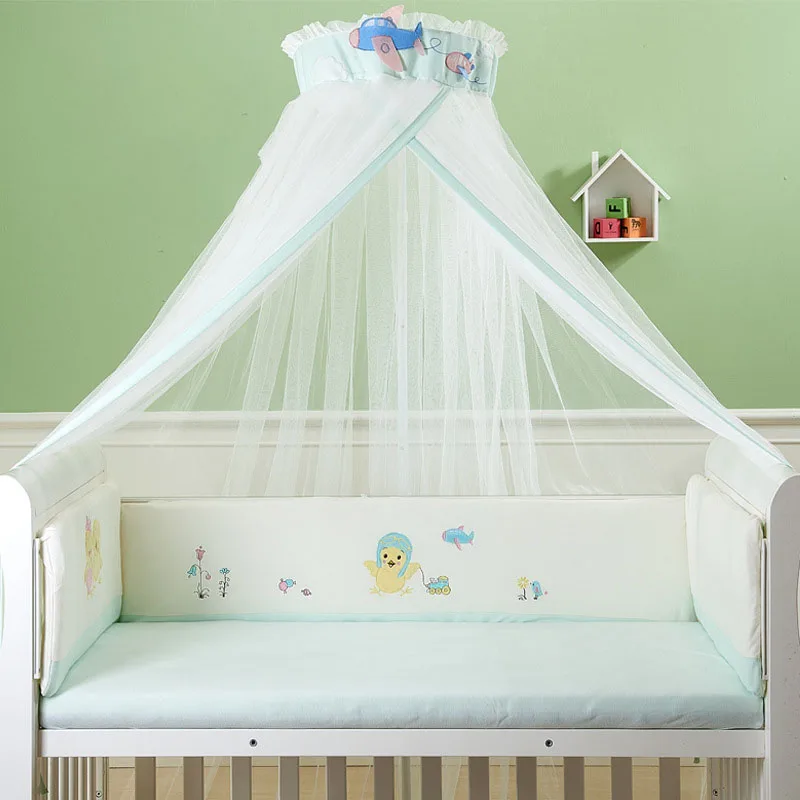 

Universal Crib Mosquito Net Baby Bed Netting Cradle Mesh Canopy Holder Removable Crib Support Tent Folding Portable Mosquito Net