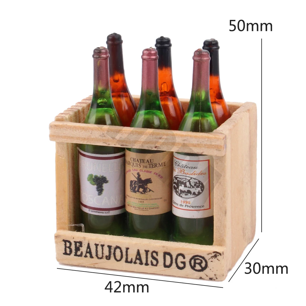 INJORA мини-бутылка для вина и лоток Модель игрушки 1/10 Масштаб RC автомобиль