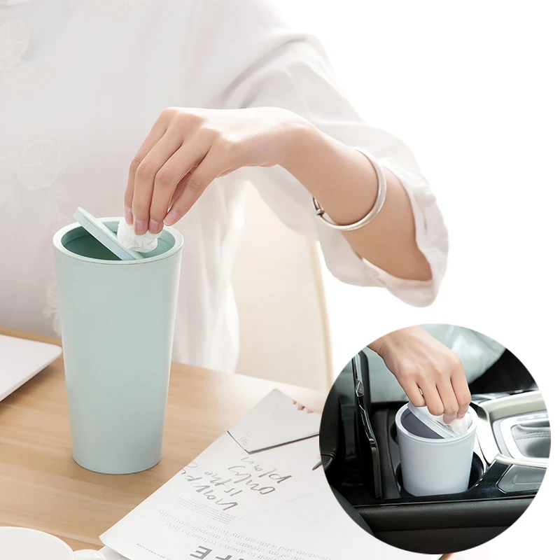 

Car Trash Home Room Automobiles Interior Accessories Garbage Dust Case Storage Holder Organizer Bin Basket 1Pc