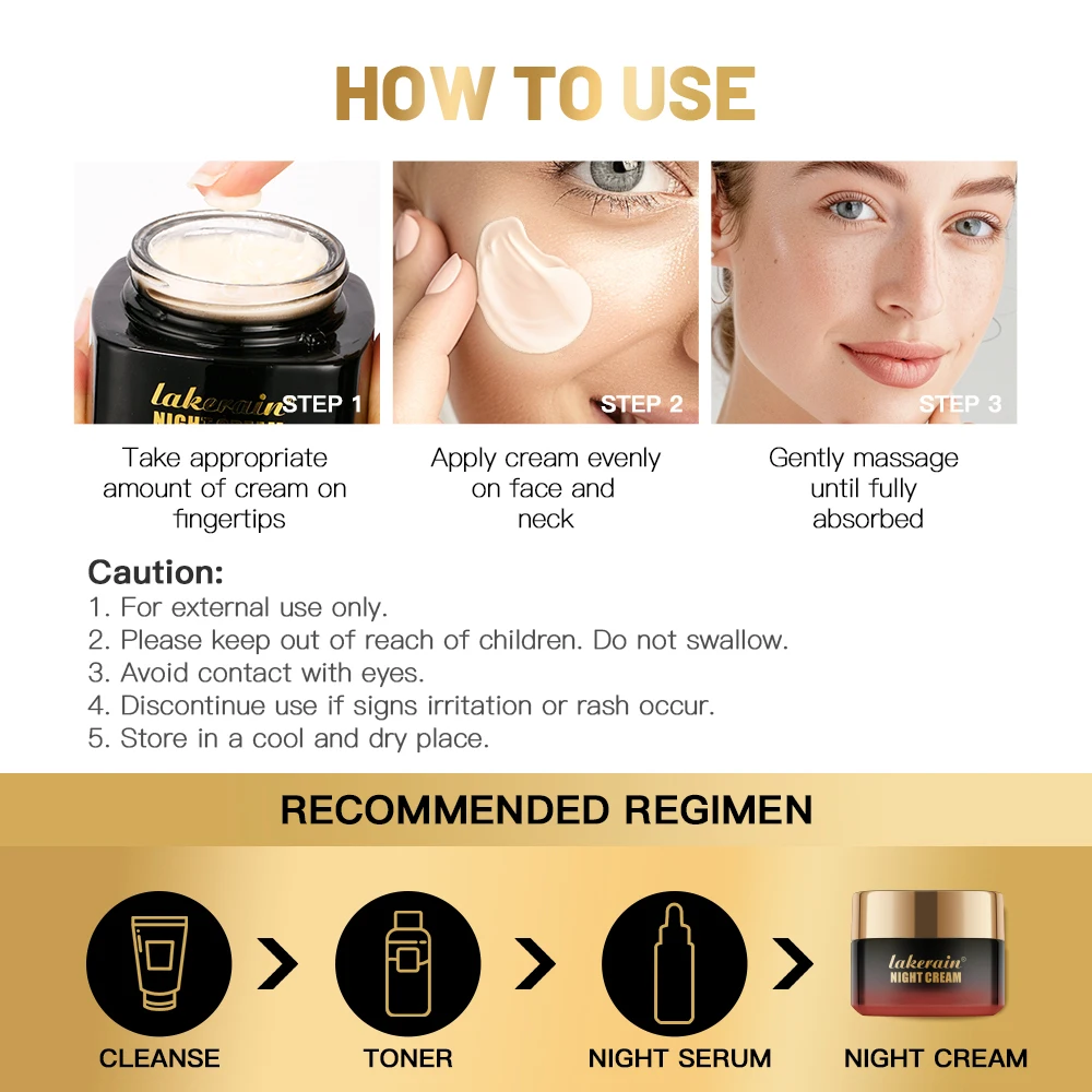 Полуночный крем Уход за лицом и шеей Укрепляющий против морщин Стойкий