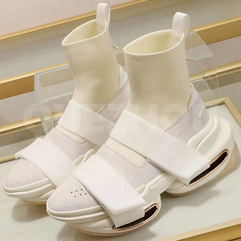 

Women Ankle Boots Autumn Winter Unique Upper Design Round Toe Thick Bottom Unisex Short Boots Fashion Personality Female Shoes
