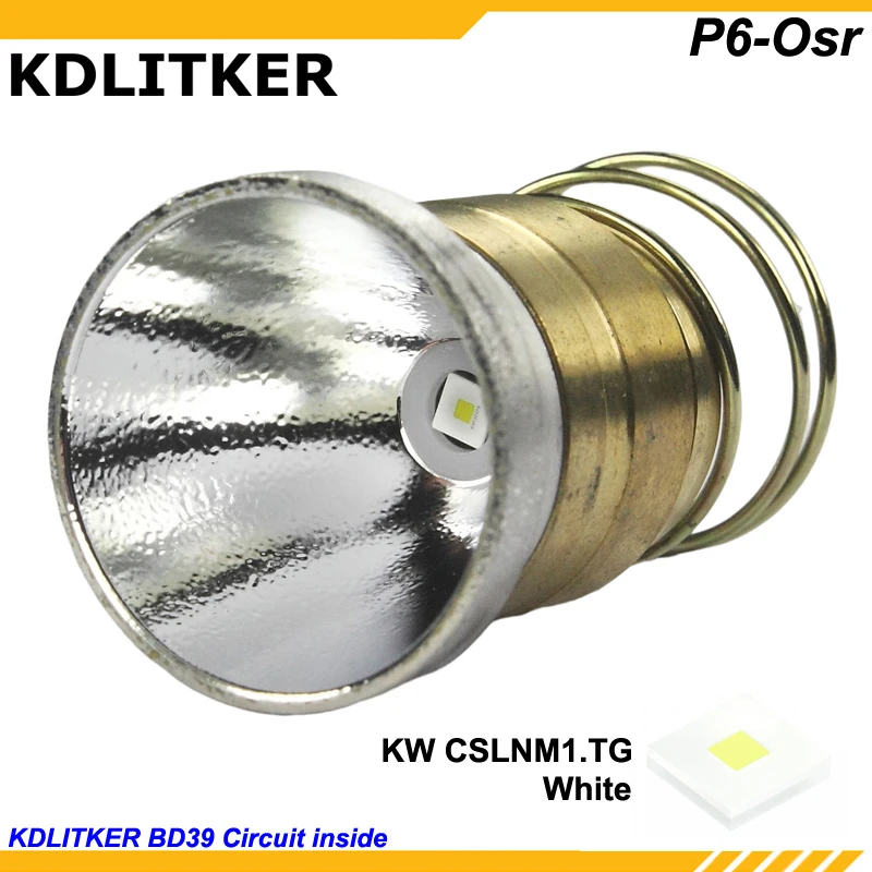 

KDLITKER P6-Osr KW CSLNM1.TG фонарь белый 800 люменов