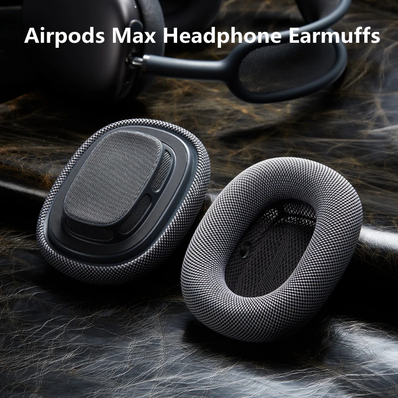 

Earpads AirPod Max Soft Sponge Headband Cushion Fit with Air Pods Max Headphones Earcup and Knit-mesh Canopy Accessories Set